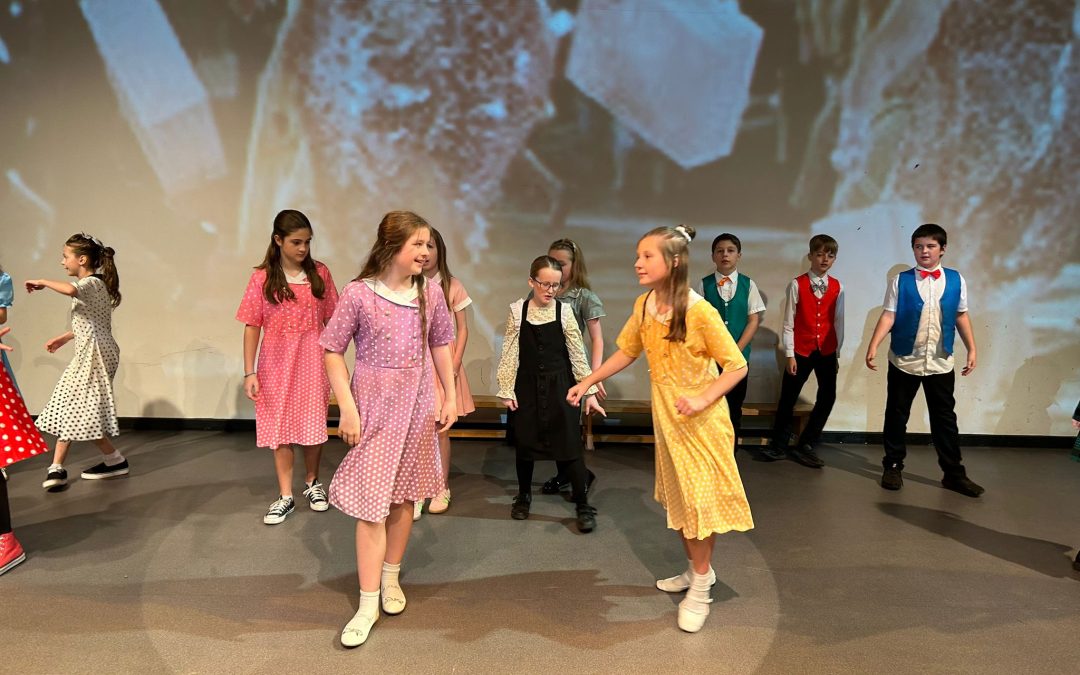 junior aged children performing